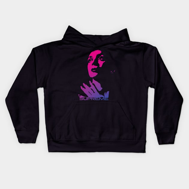 Servalan Kids Hoodie by haunteddata